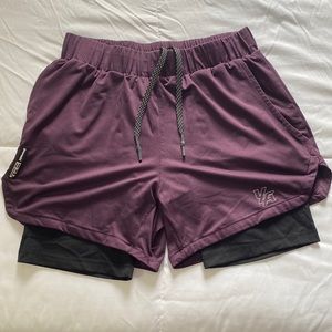 YoungLA Built in Compression Gym Shorts